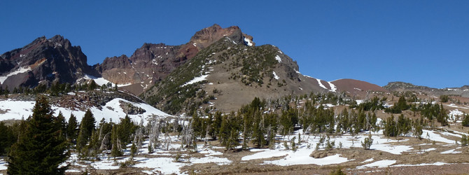 Broken Top South Face Gully Attempt 10-23-13