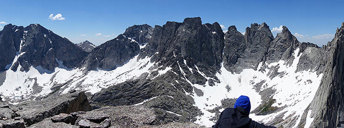 Pingora Peak, Wind River Range, Wyoming 7-6-18