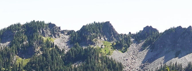 Cathedral Rocks via Bingham Ridge 8-25-19