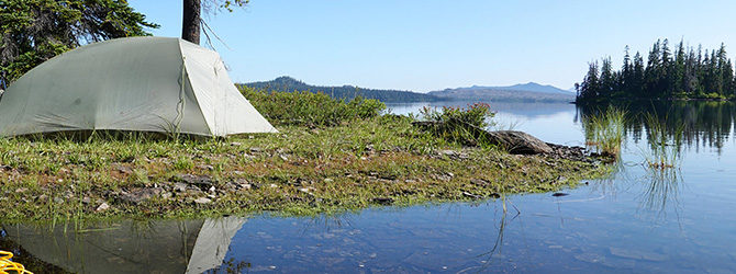 Waldo Lake Kayak Camp 8-13-19