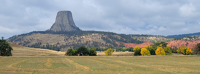 Devils Tower – Mount Rushmore – Crazy Horse Memorial 10-3/4-22