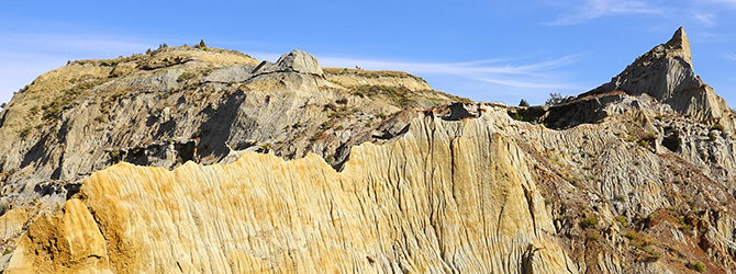 North Dakota Badlands – Bennett Trail to China Wall then Cross-Country 10-9-22