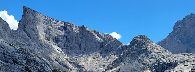 Temple Peaks – Wind River Range, Wyoming  8-20-24