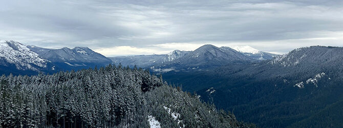 Heckletooth Mountain via Aubrey Mtn 2-15-25