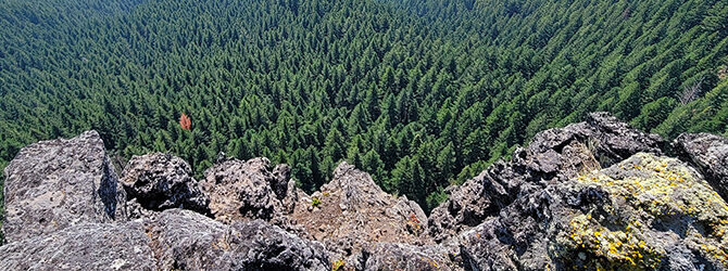 Mount David Douglas Cliff’s 9-13-25